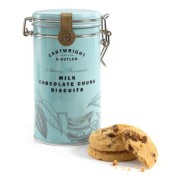 Cartwright & Butler - Biscuits met melkchocolade brokjes in bewaarblik - 200 gram