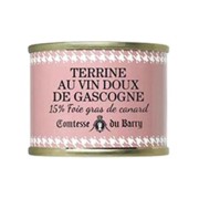 Comtesse du Barry - Terrine van 15% Foie Gras van Eend en wijn - 70 gram