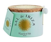 Sal de Ibiza - Zeezout in keramische pot met lepeltje - 150 gram