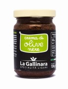 La Gallinara - Zwarte Olijven spread met Chillipeper - 130 gram
