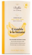 Dolfin - Pure chocolade 60% banaan crumble - 70 gram