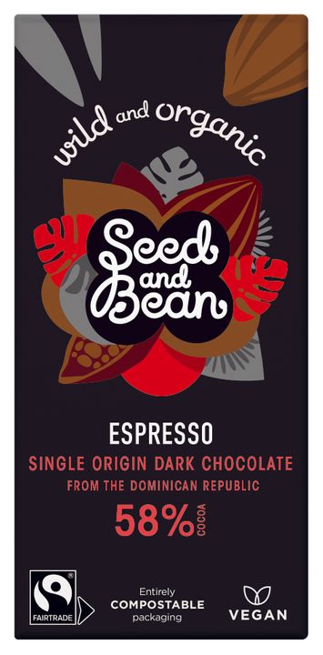 seed bean pure chocolade 58 espresso