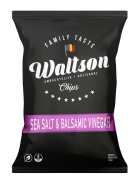 Waltson - Zeezout & Balsamico azijn Chips - 125 gram